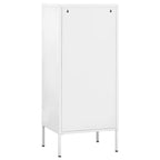 Armadietto Bianco 42,5x35x101,5 cm in Acciaio