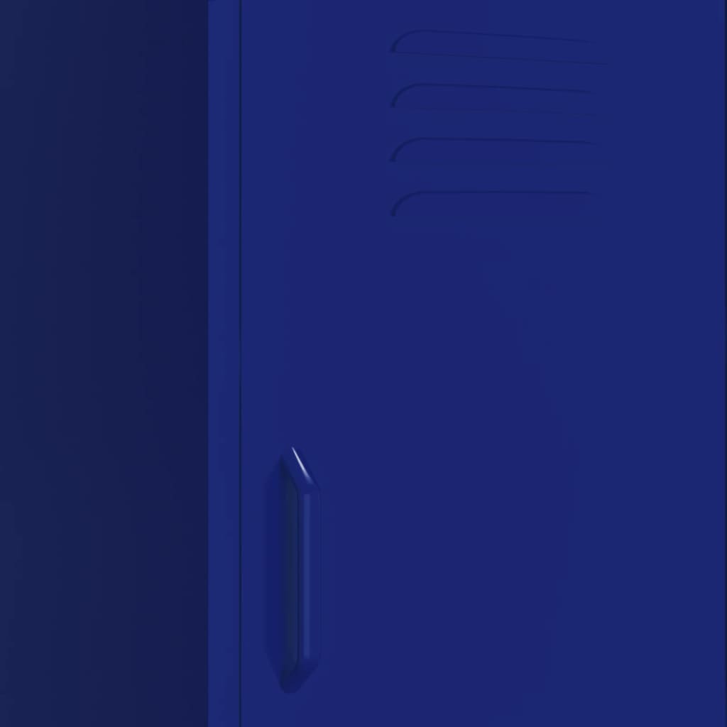 Armadietto Blu Marino 42,5x35x101,5 cm in Acciaio
