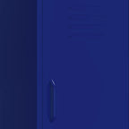 Armadietto Blu Marino 42,5x35x101,5 cm in Acciaio