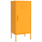 Armadietto Giallo Senape 42,5x35x101,5 cm in Acciaio