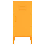 Armadietto Giallo Senape 42,5x35x101,5 cm in Acciaio