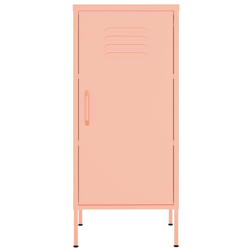 Armadietto Rosa 42,5x35x101,5 cm in Acciaio