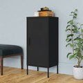 Armadietto Nero 42,5x35x101,5 cm in Acciaio