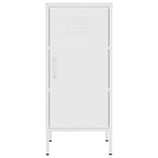 Armadietto Bianco 42,5x35x101,5 cm in Acciaio