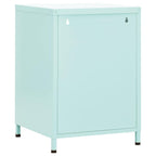 Comodino Menta 35x35x51 cm in Acciaio