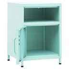 Comodino Menta 35x35x51 cm in Acciaio