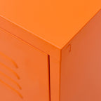 Mobile TV Arancione 105x35x50 cm in Acciaio
