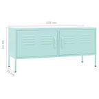 Mobile TV Menta 105x35x50 cm in Acciaio