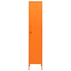 Armadio Arancione 35x46x180 cm in Acciaio