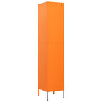 Armadio Arancione 35x46x180 cm in Acciaio