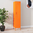 Armadio Arancione 35x46x180 cm in Acciaio