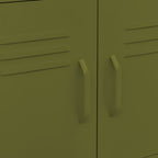 Armadietto Verde Oliva 60x35x56 cm in Acciaio