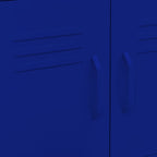 Armadietto Blu Marino 60x35x56 cm in Acciaio