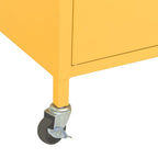 Armadietto Giallo Senape 60x35x56 cm in Acciaio