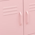 Armadietto Rosa 60x35x56 cm in Acciaio