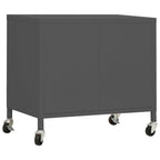 Armadietto Antracite 60x35x56 cm in Acciaio