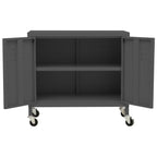 Armadietto Antracite 60x35x56 cm in Acciaio