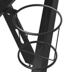Scrivania da Gaming con Gambe a Y Nera 90x60x75 cm