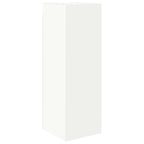 Set Mobili Porta TV 4 pz Bianco in Legno Multistrato
