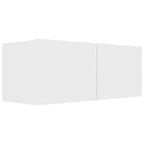 Set di Mobili Porta TV 5 pz Bianco in Legno Multistrato