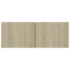 Mobili Porta TV 3 pz Rovere Sonoma in Legno Multistrato