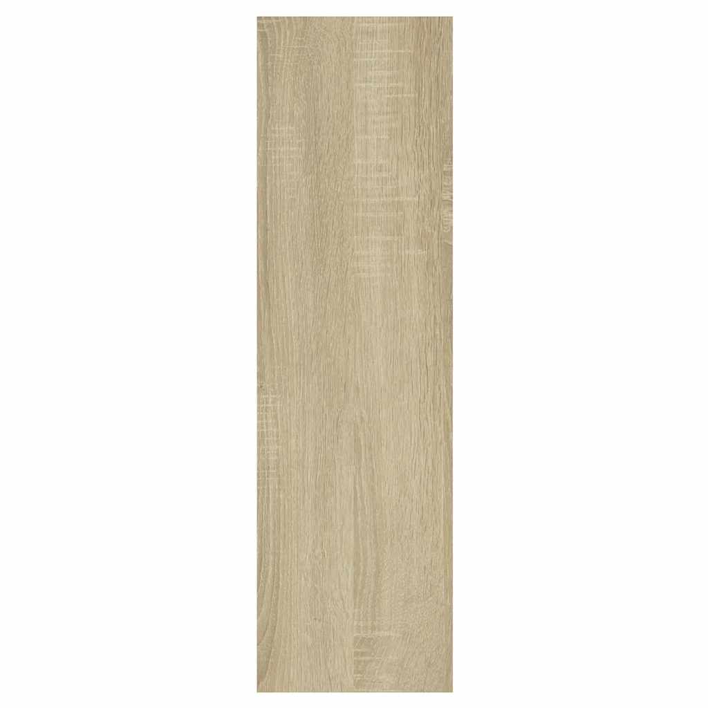 Scaffale a Parete Rovere Sonoma 75x16x55 cm Legno Multistrato