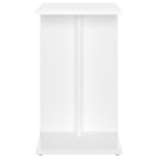 Tavolino Bianco 50x30x50 cm in Legno Multistrato
