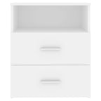 Comodino Bianco 50x32x60 cm
