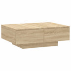 Tavolino da Salotto Rovere Sonoma 90x60x31 cm Legno Multistrato