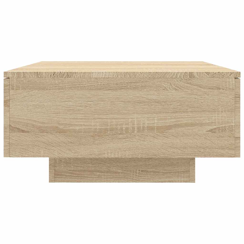 Tavolino da Salotto Rovere Sonoma 90x60x31 cm Legno Multistrato