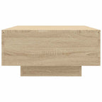 Tavolino da Salotto Rovere Sonoma 90x60x31 cm Legno Multistrato
