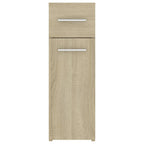 Armadietto da Farmacia Rovere Sonoma 20x45,5x60 cm Multistrato