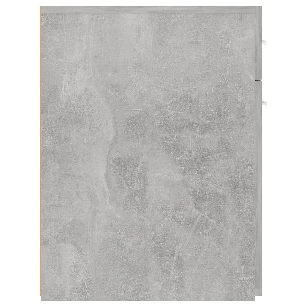 Armadietto da Farmacia Grigio Cemento 20x45,5x60 cm Multistrato