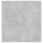 Mobili TV 2 pz Grigio Cemento 107x35x37 cm in Legno Multistrato