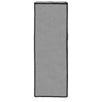 Scarpiera Grigia 60x28x90 cm Tessuto