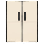 Scarpiera Crema 60x28x90 cm Tessuto