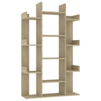 Libreria Rovere Sonoma 86x25,5x140 cm in Truciolato