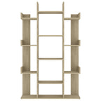 Libreria Rovere Sonoma 86x25,5x140 cm in Truciolato