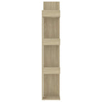 Libreria Rovere Sonoma 86x25,5x140 cm in Truciolato