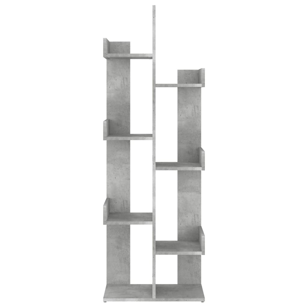 Libreria Grigio Cemento 48x25,5x140 cm in Truciolato