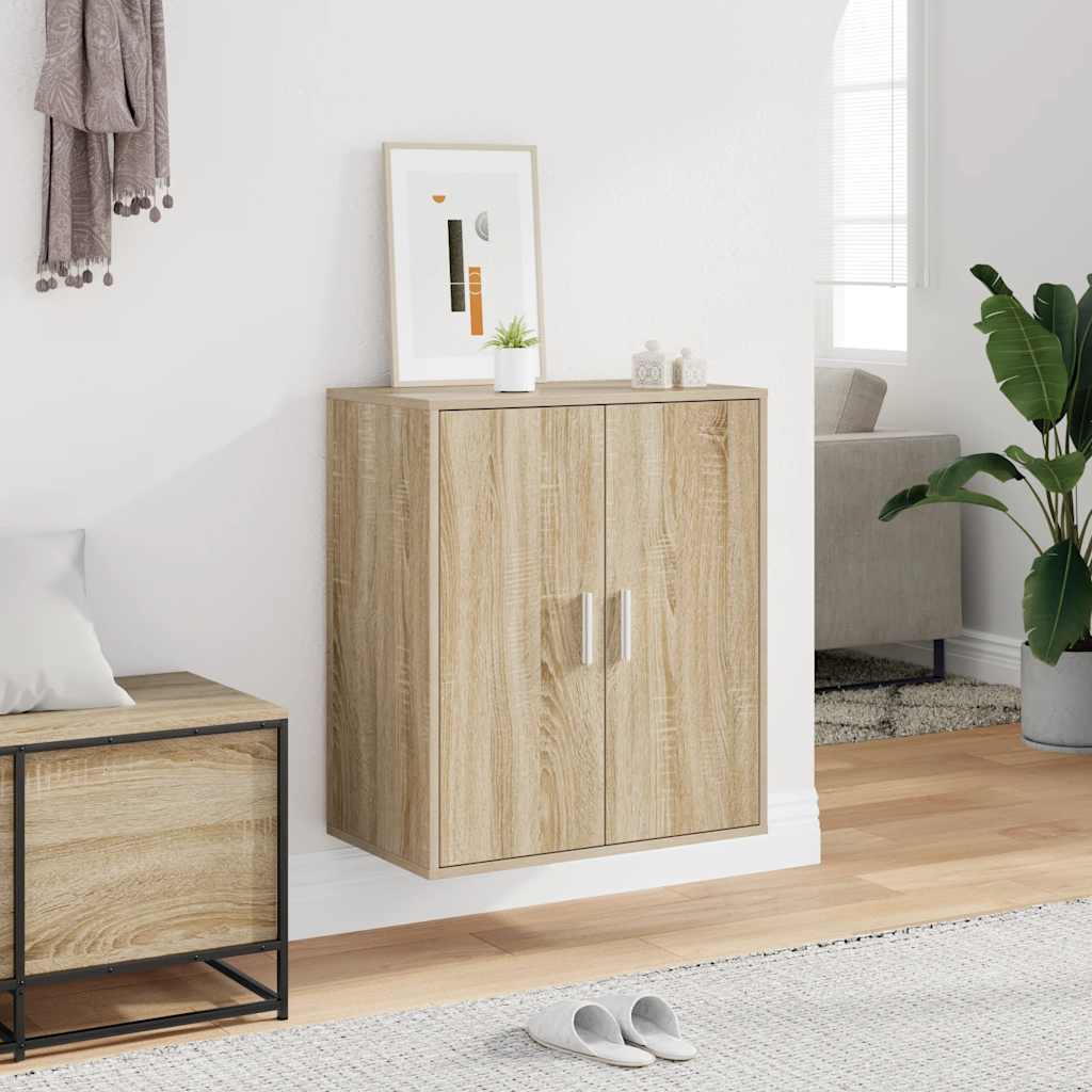 Scarpiera Rovere Sonoma 60x35x70 cm in Truciolato