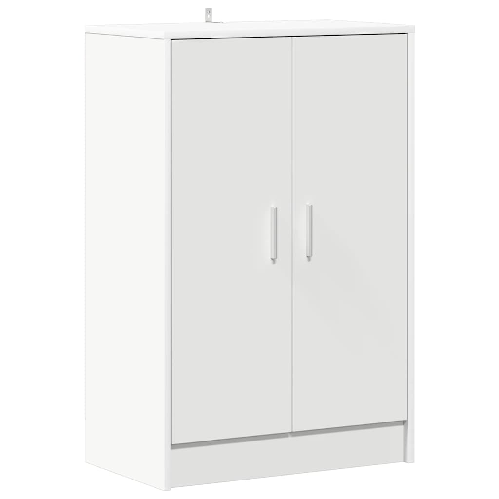 Scarpiera Bianca 60x35x92 cm in Truciolato