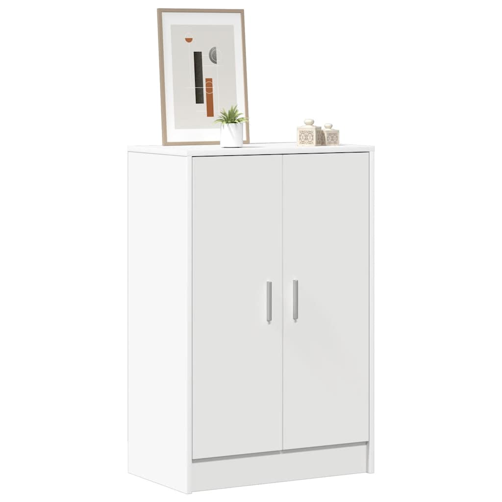Scarpiera Bianca 60x35x92 cm in Truciolato