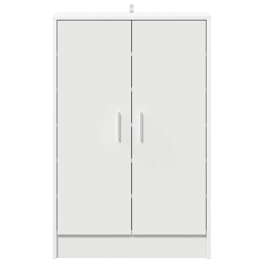 Scarpiera Bianca 60x35x92 cm in Truciolato