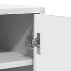 Scarpiera Bianca 60x35x92 cm in Truciolato