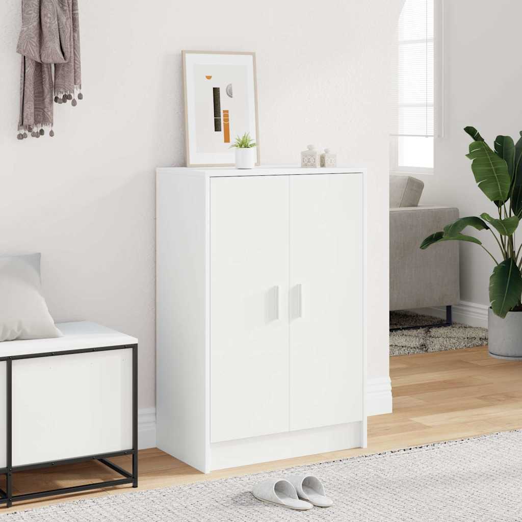 Scarpiera Bianca 60x35x92 cm in Truciolato