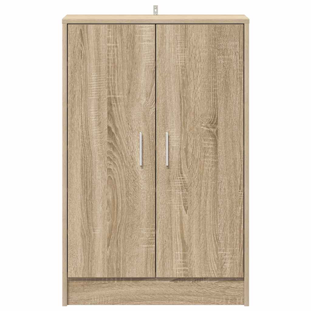 Scarpiera Rovere Sonoma 60x35x92 cm in Truciolato