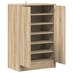 Scarpiera Rovere Sonoma 60x35x92 cm in Truciolato