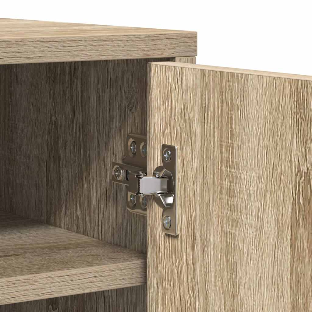 Scarpiera Rovere Sonoma 60x35x92 cm in Truciolato