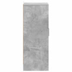 Scarpiera Grigio Cemento 60x35x92 cm in Truciolato